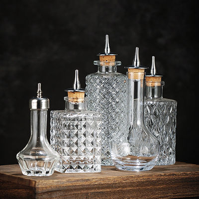 5 verres de cristal ambré en forme de U pour les amateurs de vin rouge