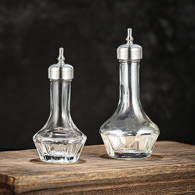 Pas de métal Élégance Amber en forme de U Luxe Verres de vin rouge pour servir la Bourgogne et Bordeaux Type de verre coupé