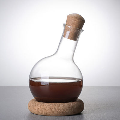 Dispenser de vin en verre borosilicate soufflé à la main pour le vin rouge