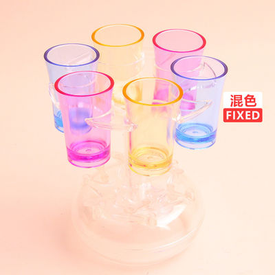 Dispenser et porte-verre à 6 gouttes pour les amateurs de cocktails de bière et de whisky