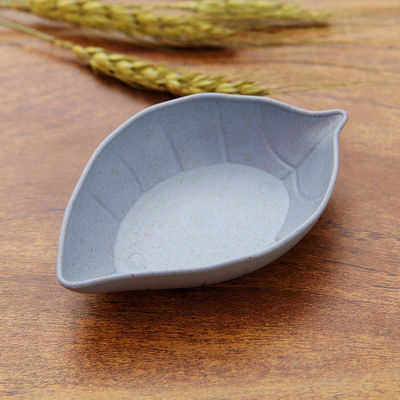 Plate Plate pour dîner Parti jetable Plastique de blé Paille Saisons Plate irrégulière