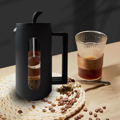 Logo personnalisé 600ml Matériau céramique classique de presse française pour le café et l'utilisation de Mocca