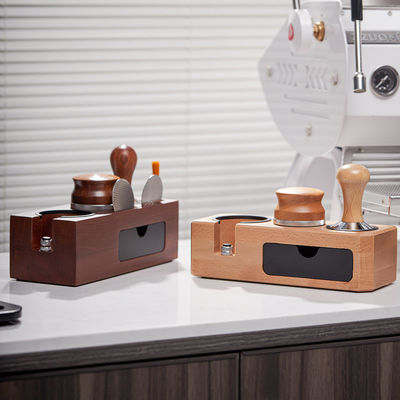 58 mm Barista outil noir ABS Portafilter Espresso porte-bouchon avec taille personnalisée