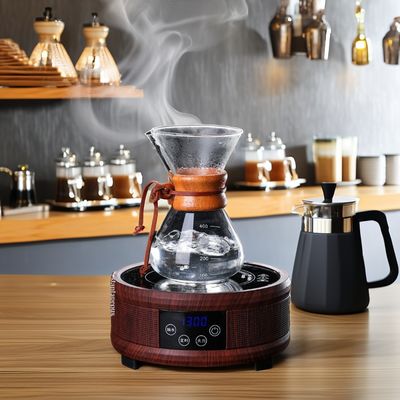 Logo personnalisé Double mur Borosilicate verre cafetière pour une résistance à la chaleur inhabituelle