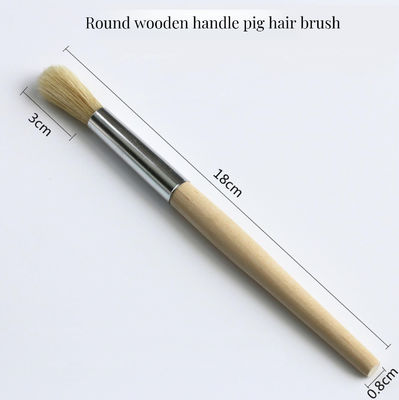 Accueil Cuisine Machine à café en bois Brosse à nettoyer avec poignée longue et cuillère à mesurer