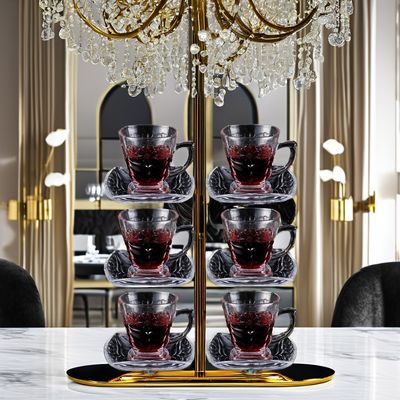 Bouteille de thé/café en verre Boîte cadeau personnalisée avec logo Thermomètre à vide pour la fête des mères