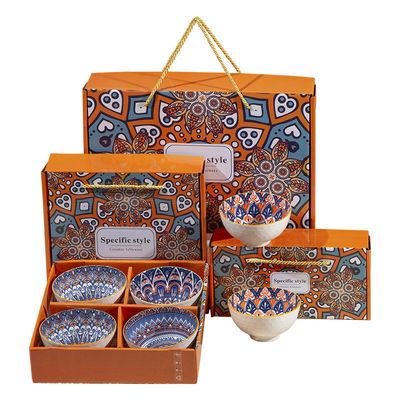 Vaisselle de céramique de porcelaine pour décoration de cadeaux de style boho