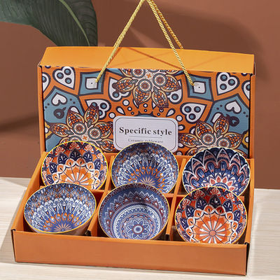 Vaisselle de céramique de porcelaine pour décoration de cadeaux de style boho