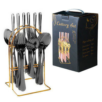 Fête de mariage occasion Couverts d'or 101 couverts en acier inoxydable pour la fête