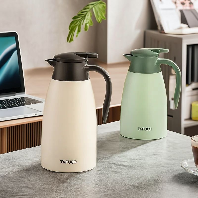 Tange à eau chaude isolée sous vide en acier inoxydable personnalisé Pot de café portable pour adultes