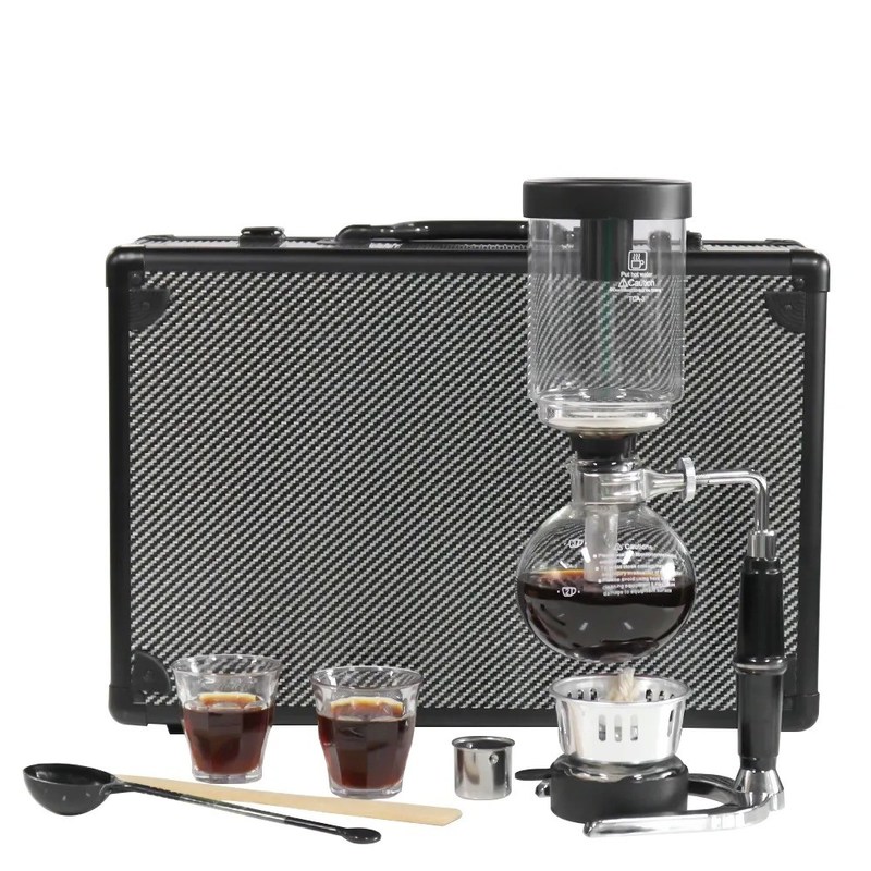 6 Quantité Un serveur de camping en céramique French Press Café avec logo personnalisé