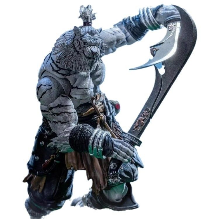 Maestro Union Furay Planète Série 1/12 Scale Action Figure Weng Tiger Version blanche Résine Modèle contemporain Maestro Autre