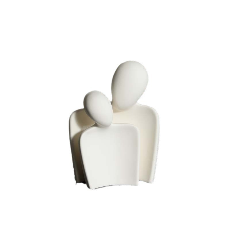 Les acheteurs commerciaux améliorent l'esthétique de votre magasin avec une statue d'amateurs d'art abstrait