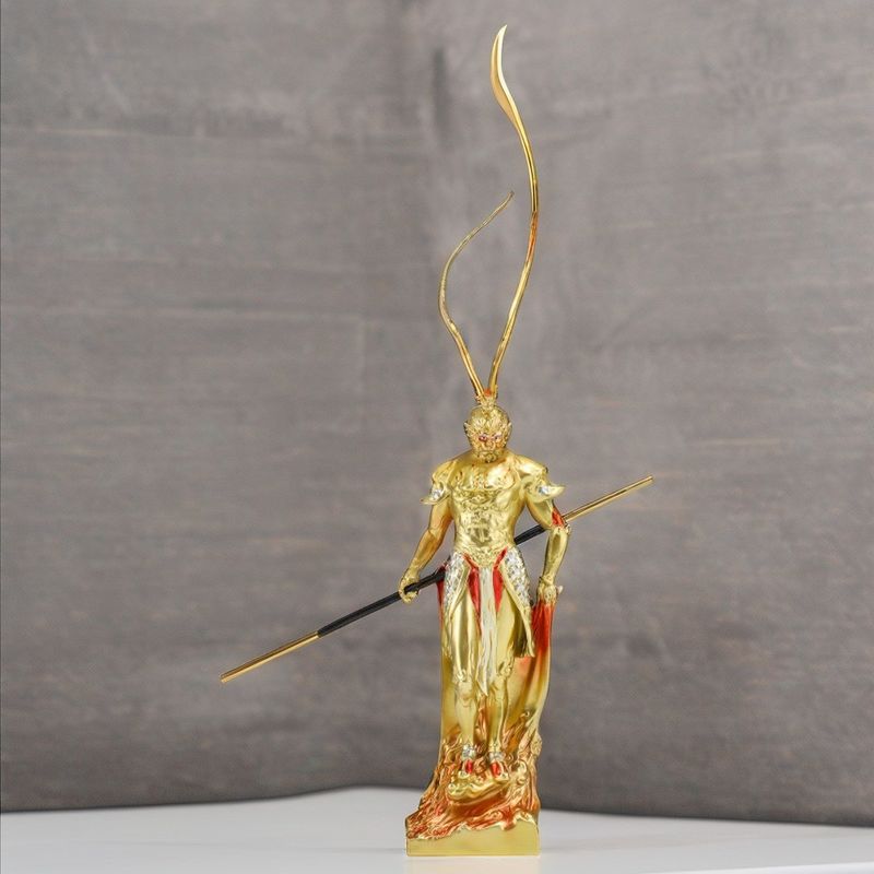 Anniversary Occasions personnalisé couleur 3D résine figurine de collection Metal Monkey King
