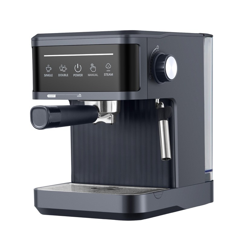 Appareil à café semi-automatique alimenté par USB avec écran tactile à 20 bar Espresso Cappuccino pour hôtel