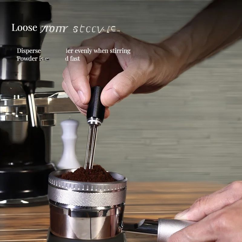 Tapeurs de café HIGHWIN Moderne 58mm Sac en forme d'acier inoxydable Espresso tasses de thé pour la maison