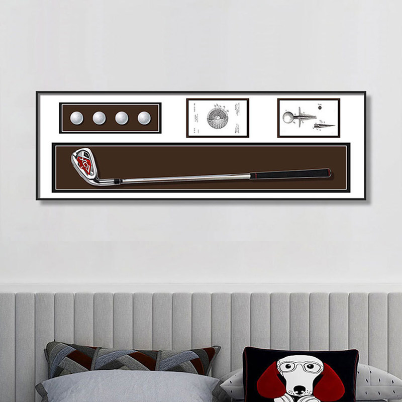 Électrique cristal verre de golf suspendu au mur pour salon à la mode chambre à coucher ou décor de club