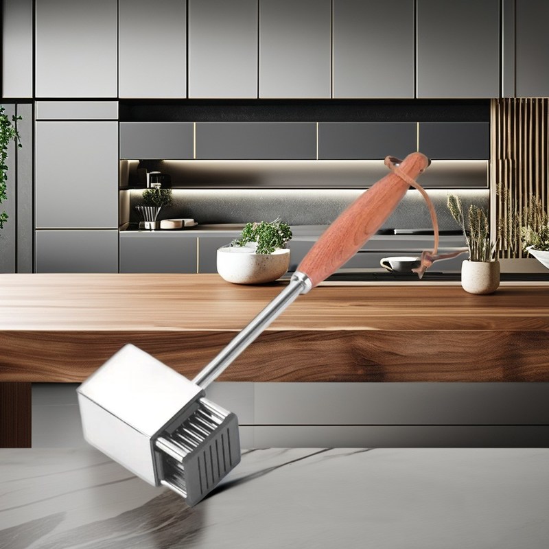 Marteau en acier inoxydable à 36 lames pour ramollir la viande de volaille