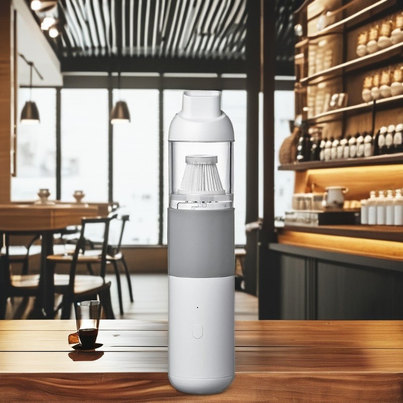 Outils de café et de thé aspirateur rechargeable sans fil compact pour baristas et cafés