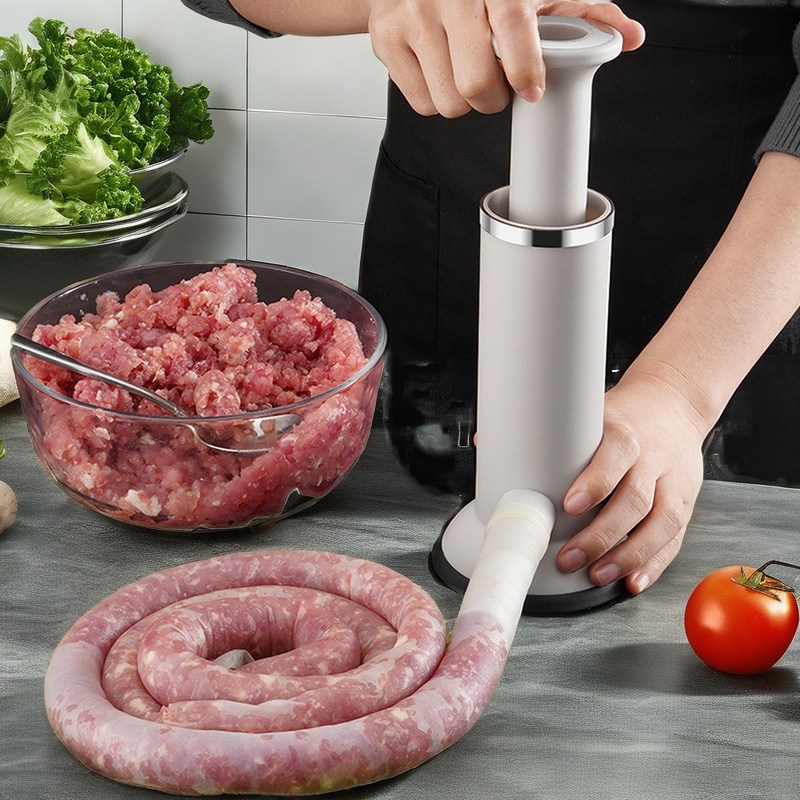 Fabricant de boulettes de viande à base de saucisse en plastique