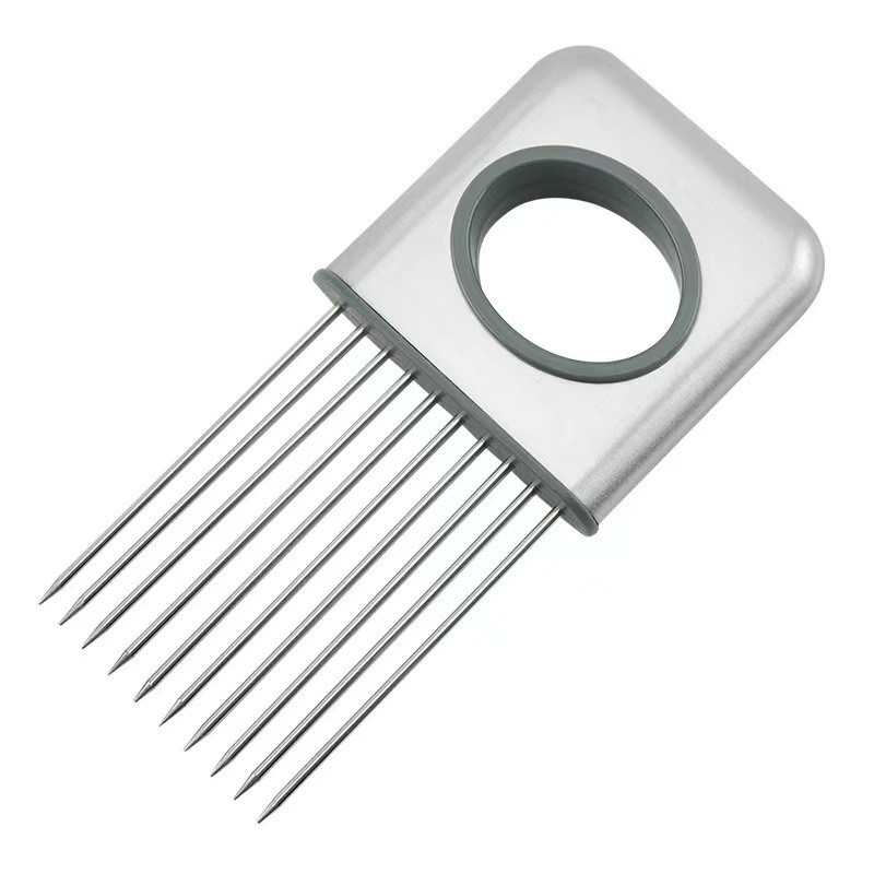 Déchiqueteuse à main en métal et en plastique pour les oignons tomates pommes de terre ramollie de viande