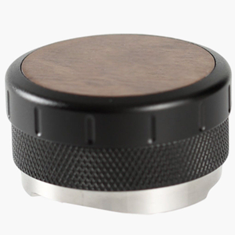NO 2024 Espresso portable, café, hauteur réglable Base en acier inoxydable en bois de noix 51 mm 53 mm en aluminium Outils de barista