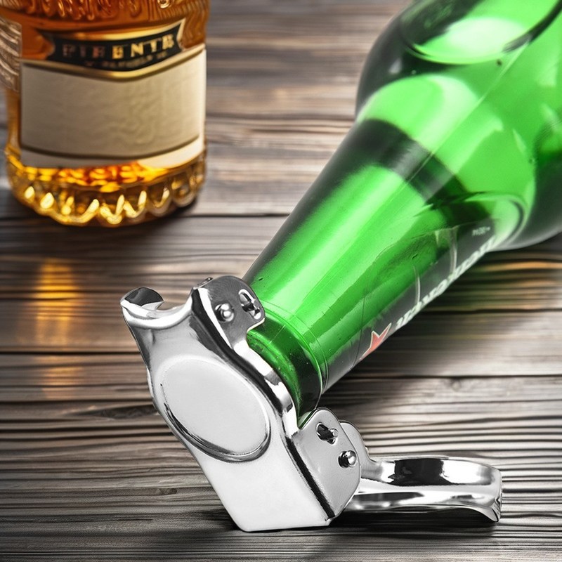 Ouvre-boîtes multifonctionnel en acier inoxydable pour les voyages Couleur personnalisée et bouchon sécurisé