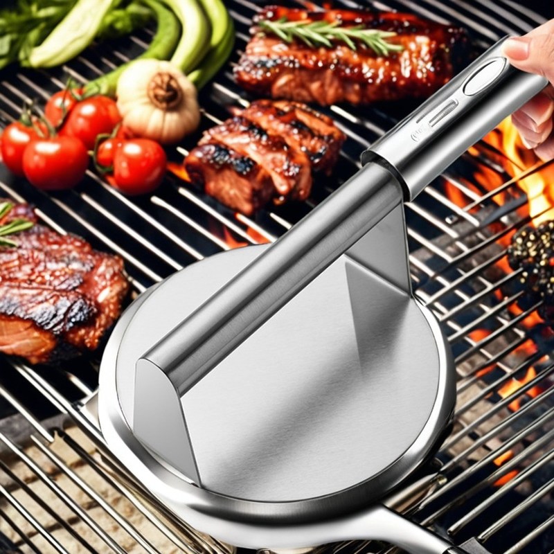 Outil de grillage de BBQ en acier inoxydable pour griller une surface non collante essentielle