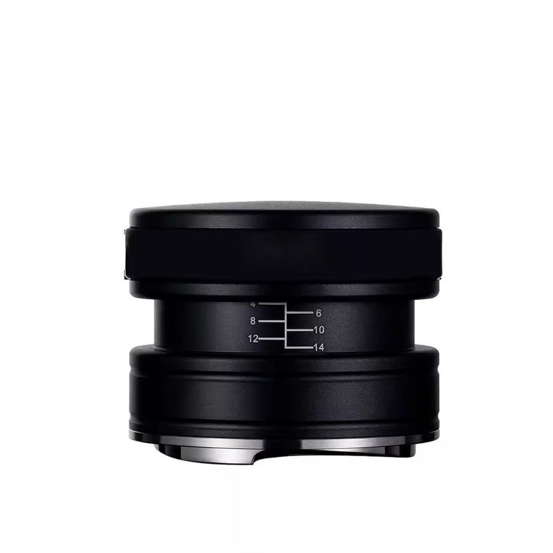 Distributeur d'espresso écologique de 58 mm, tamper pour le bois métallique, portafiltre compatible