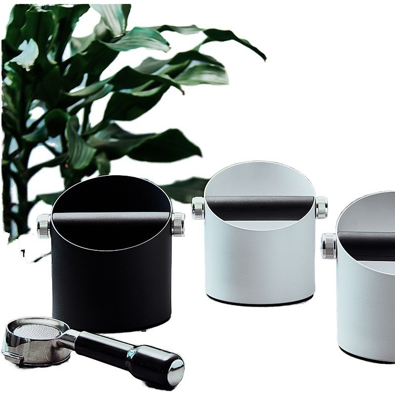 Boîte de frappe Barre de frappe amovible en acier inoxydable résistante pour paniers de filtre à café