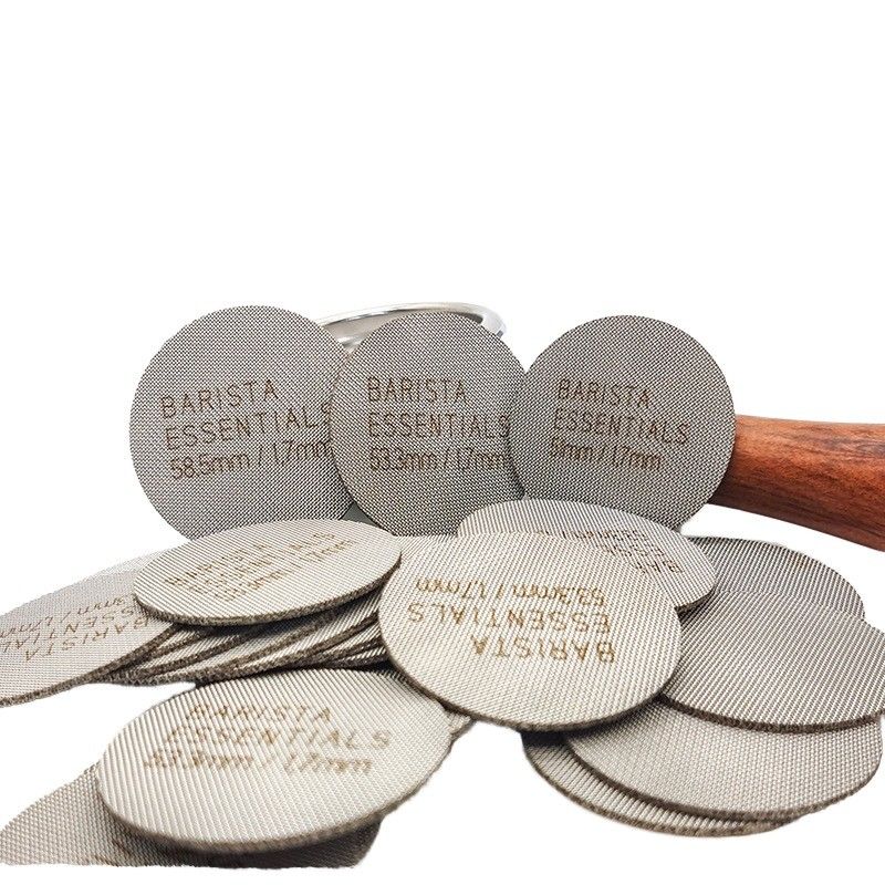 Écran de puck sans fond en acier inoxydable 1,7 mm joints de filtre à café pour broyeurs de café
