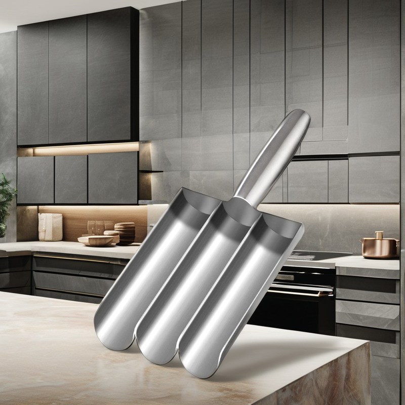 Outils de bambou polyvalents Cuillère à boulettes de viande antiadhésive pour boulettes de poisson parfaites