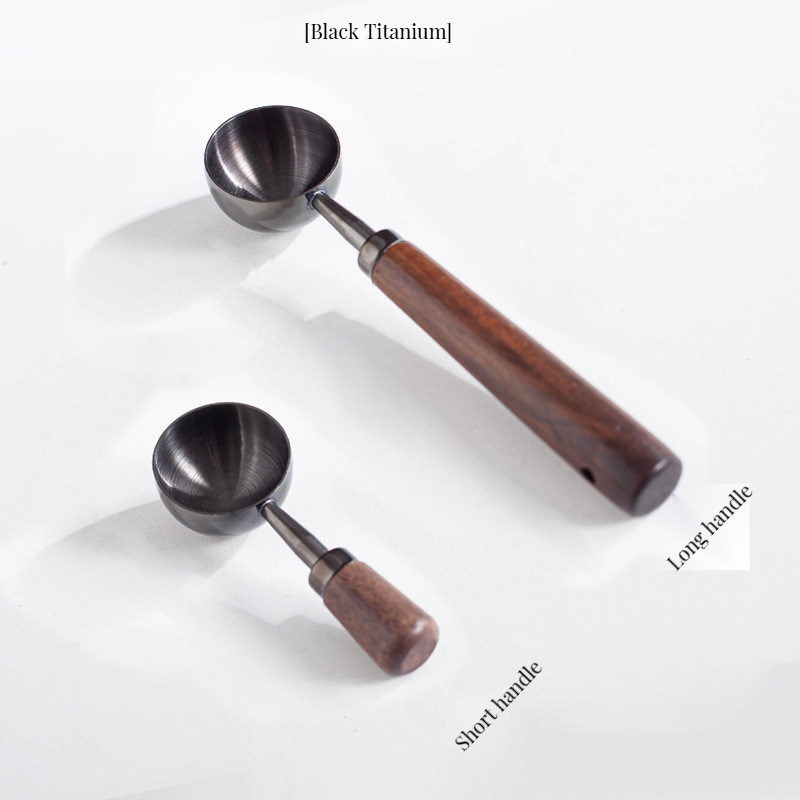 Cuillères à café en acier inoxydable pour les restaurants et les maisons avec poignée écologique