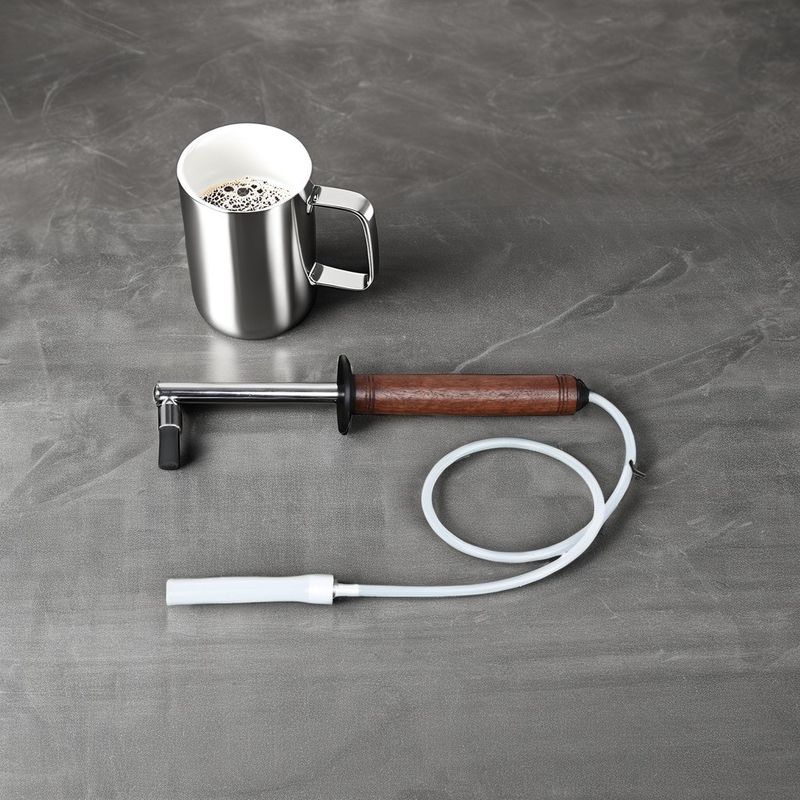 Appareil à vapeur à pression anti-échauffement Espresso Brush Design moderne pour les outils de café et de thé