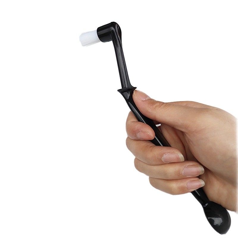 Brosse à expresso en nylon et boîte de frappe à main dans le kit d'entretien de l'espresso à la maison moderne