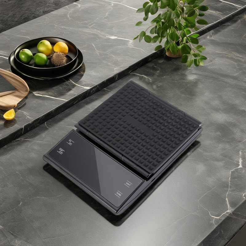 Échelle électronique à batterie de haute précision de 3 kg/0,1 g pour cuisine Espresso