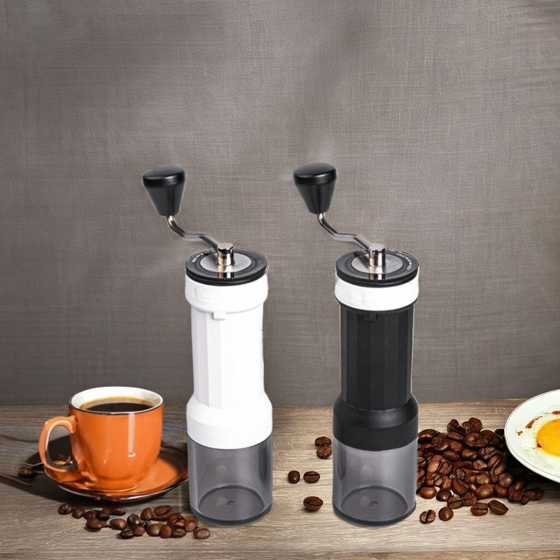 Compact manuel moulin à café en acier inoxydable céramique machine de broyage de broyeur pour portable