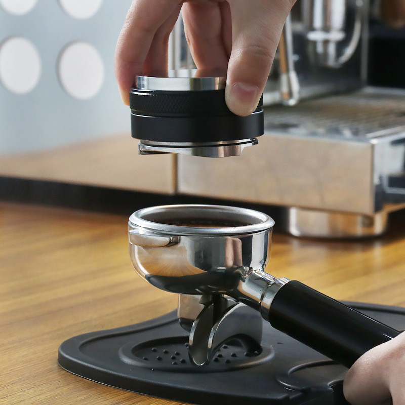 Accueil Professionnel en acier inoxydable 304 à double tête Barista-Grade Leveler Tamper Café