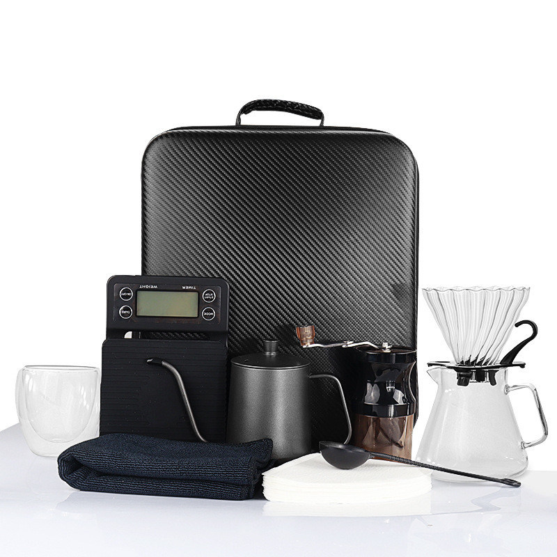 Logo personnalisé Eco-friendly Portable Coffee Brew Sac d'accessoires de voyage pour le groupe Barista