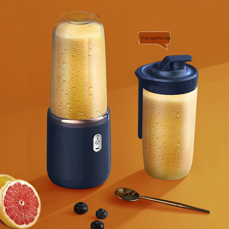 Accueil Cuisine 6 lames Smart Juicer USB Type-C Rechargeable personnelle mélangeur portable
