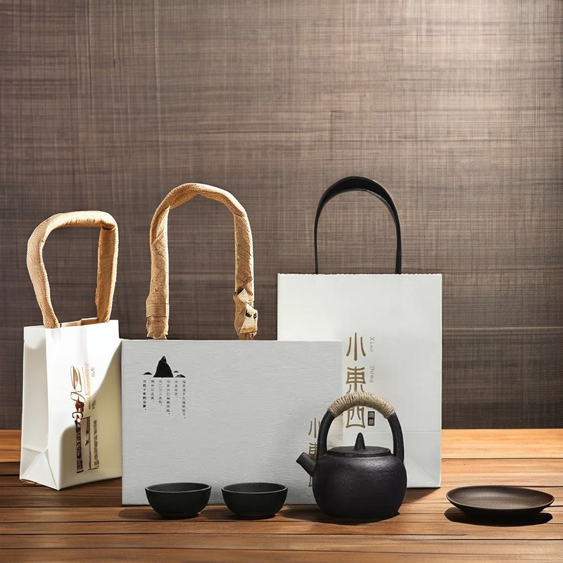 Ensemble de tasses et de soucoupes en céramique, modèle chinois imprimé, parfait pour le café, le lait et le thé.