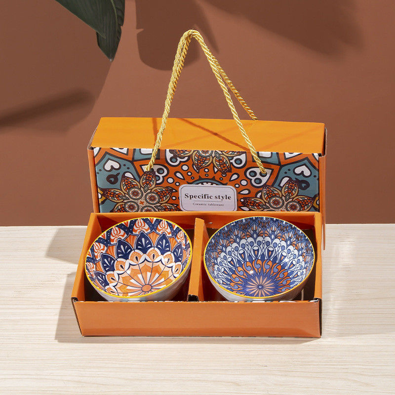 Vaisselle de céramique de porcelaine pour décoration de cadeaux de style boho