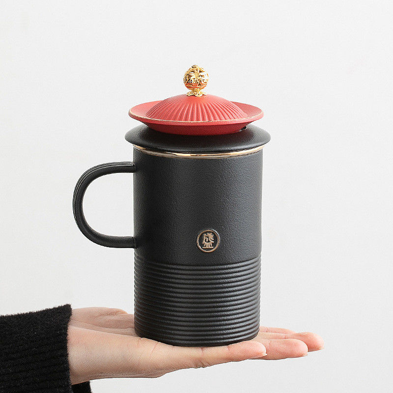 Toutes les occasions King Cup personnalisé artisanal Luxueux Arabe or bord Blanc Porcelaine tasses de thé